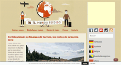 Desktop Screenshot of enelmundoperdido.com