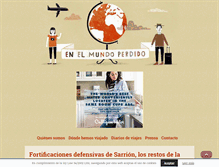 Tablet Screenshot of enelmundoperdido.com